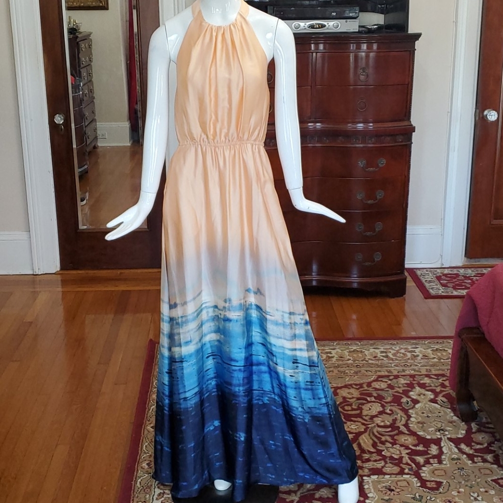 Vince Camuto backless maxi dress.